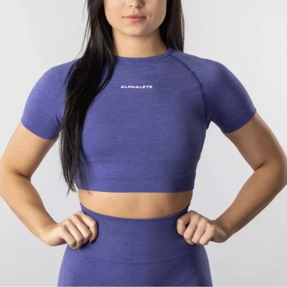 Alphalete OG Revival Crop Top Small